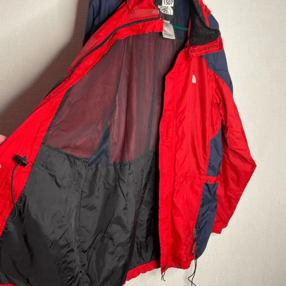 VTG‎ The North Face Hydrenaline Hooded Full Zip Wind/Rain Jacket Men L Hong Kong